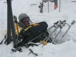 Sandra in microtruna antivento